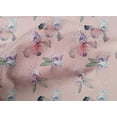 thumbnail image 4 of oneOone Cotton Poplin Pale Pink Fabric Florals Dress Material Fabric Print Fabric By The Yard 42 Inch Wide-SQQ, 4 of 4