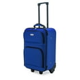 thumbnail image 4 of Elite Luggage Meander — 19.5" Carry-On Rolling Suitcase Travel Luggage with Protective Foam Padding Blue, 4 of 8