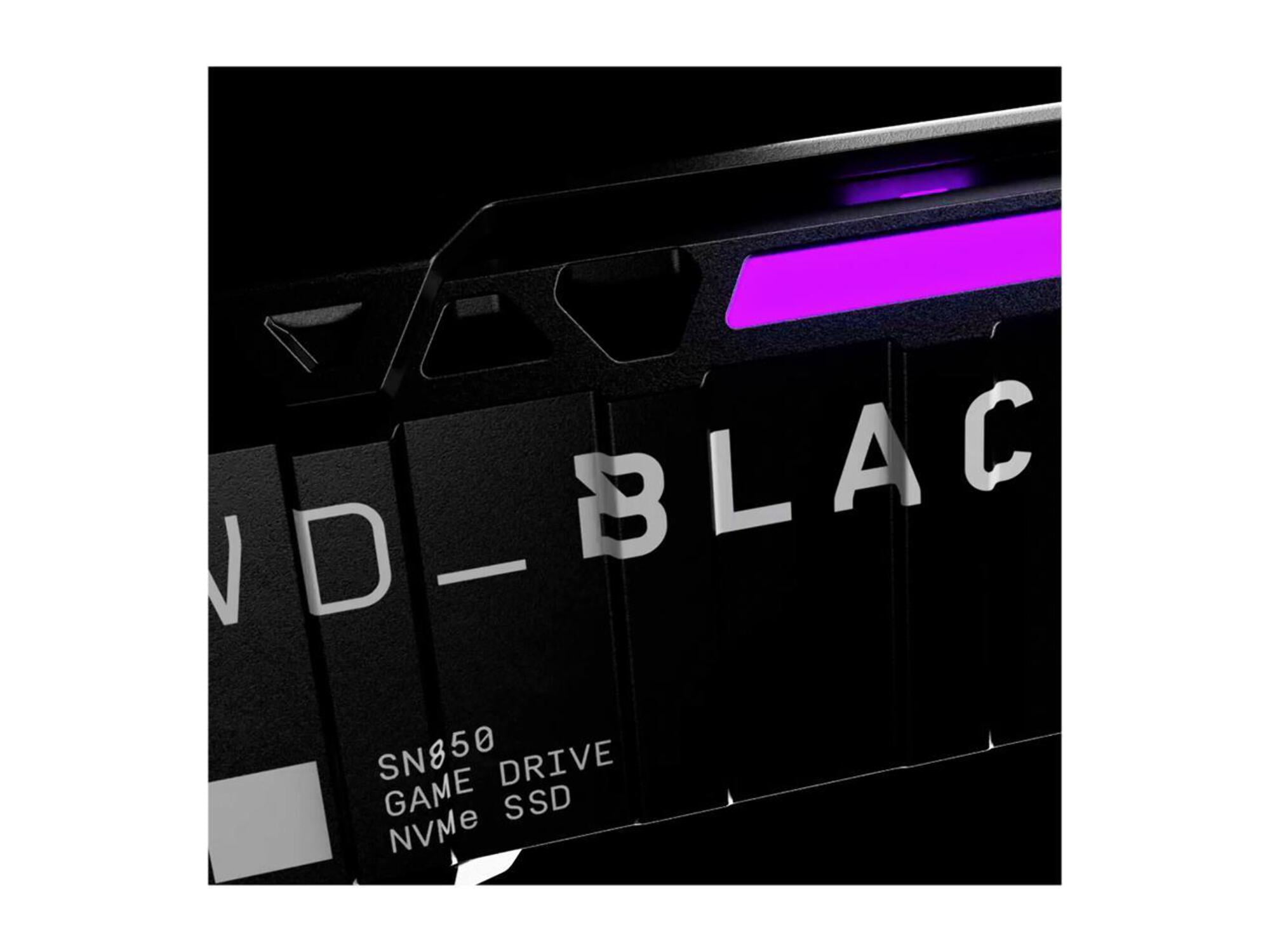 WD_BLACK 2TB SN850 NVMe SSD, M.2 2280 Internal Solid State Drive