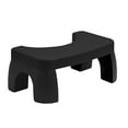 thumbnail image 4 of Toilet Potty Stool Prevent Slipping Improve Posture PP Squatting Stool Office, 4 of 8