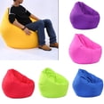 thumbnail image 2 of WSEVYPO Unfilled Lounge Bean Bag Home Soft Lazy Sofa Cozy Single Chair Durable Furniture, 2 of 3