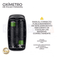 thumbnail image 4 of Oxímetro de pulso para dedo Contec negro, 4 of 5