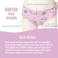 thumbnail image 3 of Yintry Girls Briefs Supersoft Toddler Undies Breathable Underwear, 12 pack, Size 2-12, 3 of 6