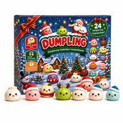 uGJHIO Mini Squishies Christmas Squishies Advent Calendar for Adult 24 Days of Surprises Box Stress Relief Toys Surprises Sensory Fidget Toys