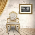 thumbnail image 3 of Grandmaison, Mike 24x18 Gold Ornate Wood Framed with Double Matting Museum Art Print Titled - Canada, Manitoba, rolled hay bales in field, 3 of 4