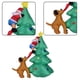 thumbnail image 2 of Decoración De Jardín Explosiva LED escalada decoración de Papá Noel perro gigante persigue regalos de fiesta de Papá Noel (enchufe del Reino Unido), 2 of 6