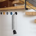 thumbnail image 2 of Moyic Soporte para bolsa de lino de 2 piezas, farol gris, compras de comestibles con gancho, organizador de transporte de puerta, lavable a Almacenamiento y organización del hogar, 2 of 6