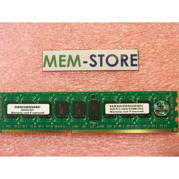 604504-B21 4GB DDR3 1333MHz Memory HP ProLiant DL160 G6, DL180 G6 DL320 G6 (3rd Party)