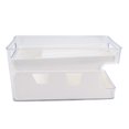 thumbnail image 1 of 2 Tier Soda Can Rack Beverage Can Can Storage Holder Can Holder for Pantry Refrigerator White, 1 of 10