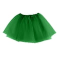 thumbnail image 2 of CCRFTGI Mardi Gras Tutu Skirt for Children Girls 10-12 Trendy Layered Tulle Ballet Dresses Cute Summer Dress Birthday Party Dresses for Cosplay Party Green, 2 of 8