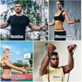 thumbnail image 3 of Vibrators Extension Bands Resistance Bands Elastic Bungee Ropes Auxiliary Bands Fitness Exercise Bands for Weightlifting, Strength Training, Muscle Building, 3 of 3