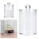 thumbnail image 1 of Soporte Para Hisopo De Algodón Para Maquillaje Acrílico, Caja Organizadora De Almacenamiento De Cosméticos Transparente, Con Cubierta Para Escritorio, 1 of 7