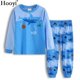 thumbnail image 1 of Dino-Conjunto de ropa de dormir para niños, 2, 3, 4, 5, 6 y 7 años, 100% algodón, camisetas y pantalones, 1 of 4