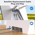 thumbnail image 3 of Cable Starlink Generación 3, Cable V3 Estándar de Repuesto Satelital de 30 Pasteles/75 Pastel, 3 of 7