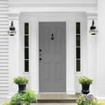 thumbnail image 6 of Glidden One Coat Dover Gray / Grey Semi-Gloss Exterior Paint with Primer, 1 Gallon, 6 of 8