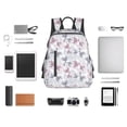 thumbnail image 6 of Balery Lilies Flowers Lightweight Backpack for Men and Women - Durable and Water-Resistant, Ideal for School, Work, Travel, and Everyday Use, 6 of 9