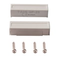thumbnail image 6 of TANE Wired Surface Mount Magnetic Door Window Contact Switch with Hidden Wires + Screws WHITE Color Reed Switch + Alarm Home Security, Burglar Alarm Systems + UL Listed GP-23-WH-PK10 (Pack of 10), 6 of 7