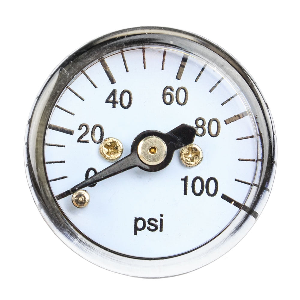 large face air pressure gauge