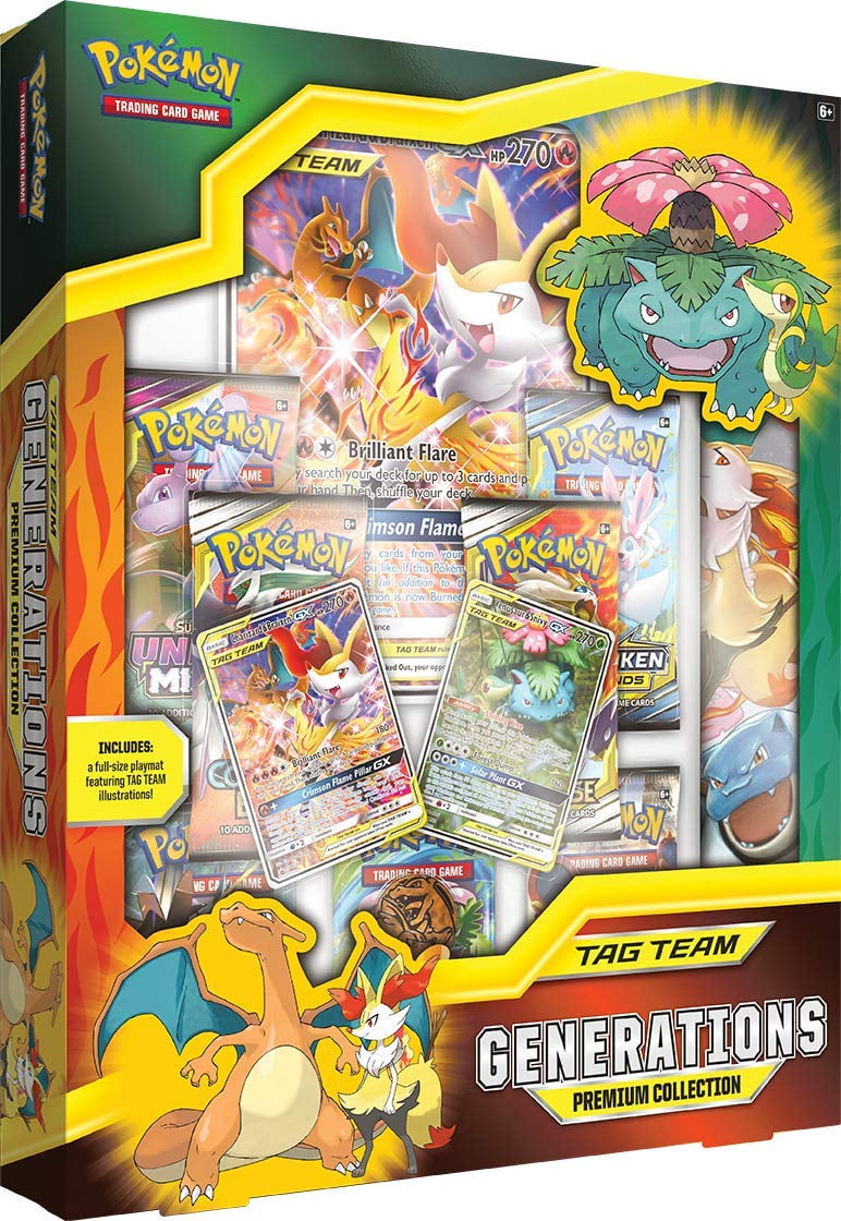 1 Factory Sealed Booster Pack of 10 Cards TGC Pokemon Generations 