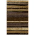 thumbnail image 2 of Mohawk New Wave Rainbow Neutral Striped Printed Area Rug, 5`x8`, Tan, 2 of 5