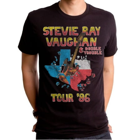 Stevie Ray Vaughan tour '86 black tee