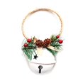 thumbnail image 2 of Christmas Style Bright-colored Iron Creative Star Shape Hole Hanging Bell Decor Bell Pendant Decor for Home, 2 of 9