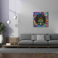 thumbnail image 4 of Epic Graffiti 'Believe One' by Dean Russo, Canvas Wall Art, 37"x37", 4 of 8