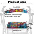 thumbnail image 6 of HELLHERO Heart Graffiti Rollator Seat Covers Rollator Seat Cover Removable and Washable for Suitable for Parks Non-Slip Fit Comfortable, 6 of 7