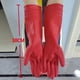 thumbnail image 3 of Guantes de látex para lavar platos, de goma, gruesos y alargados, para limpieza de cocina y lavandería doméstica, 3 of 5