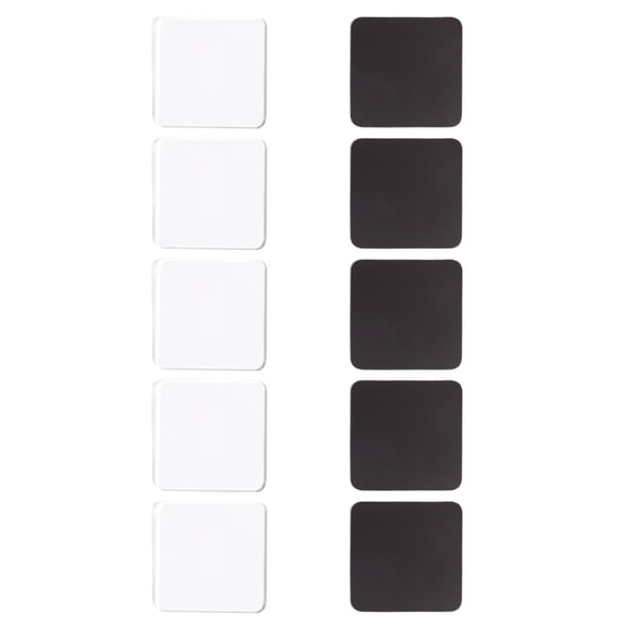 Creative DIY Refrigerator Magnets Making Supplies with Clear Acrylic Piece and Magnetic Sheets for Home Decoration