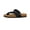 Black, variant on Women's Cushionaire Libby Cork Footbed Sandal with +Comfort