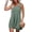 Green, variant on SHINE UP Swimsuit Coverups Summer Dresses for Women Eyelet Twisted Sundress Sleeveless Dress