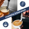 thumbnail image 3 of Fully Automatic Espresso Machine with Built-in Conical Burr Grinder & Milk Frother, 15-Bar Pressure, LCD Screen with PID Control, 6 Presets, Stainless Steel Housing, 120V US, Space Gray, 3 of 6