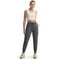 thumbnail image 3 of MASKERT Women's Jogger Pants - Lightweight Quick-Dry Work Pants with 5-Pocket Design Suitable for Various Outdoor and Daily Activities Dary Gray 2XL, 3 of 8