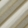 thumbnail image 3 of Archaeo 2-Pack Slub Textured Linen Blend Cafe Curtain Pair, 56"W X 24"L, Linen, 3 of 8