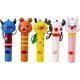 thumbnail image 1 of 5 Piezas De Silbatos De Animales De Madera De Dibujos Animados, Juguetes De Instrumentos Musicales De Silbato Para Niños Para Fiestas Infantiles, Matracas Para Educación Temprana,, 1 of 5