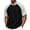 Black, variant on Mens Golf Baseball Pullover Waterproof Workout Cage Jacket Weather Resistant Short Sleeve 1/4 Zip Athletic Shirt, L