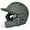 Graphite, Black, variant on HX Legend Baseball Batting Helmet, Large, Graphite, Black Trim