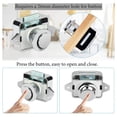 thumbnail image 4 of 5pcs Camper Car Push Lock RV Caravan Boat Motor Home Cabinet Drawer Latch Locks, 4 of 9