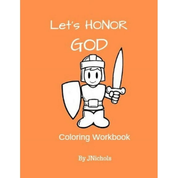 Let's Honor GOD Coloring Workbook (Paperback)