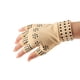 thumbnail image 4 of Minnieouse Guante de mano terapéutico para protección de articulaciones de hombre y mujer para diferentes tipos de guante de gimnasio deportivo guantes y mitones Punto negro + dorado F, 4 of 6