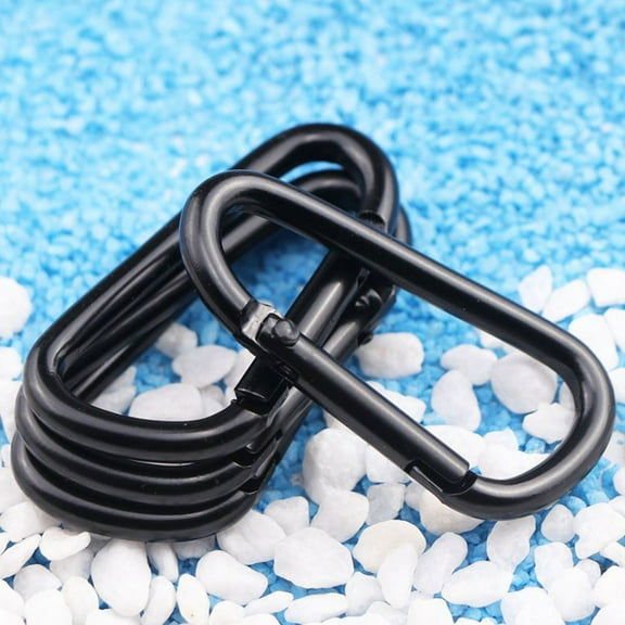 Kesenlong Carabiners 5Pcs Metal Carabiner Clip Key Chain Buckle Aluminum Alloy Buckle Metal Carabiner