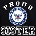 thumbnail image 3 of CafePress - Proud US Navy Sister - Pullover Hoodie, Classic & Comfortable Hooded Sweatshirt, 3 of 4
