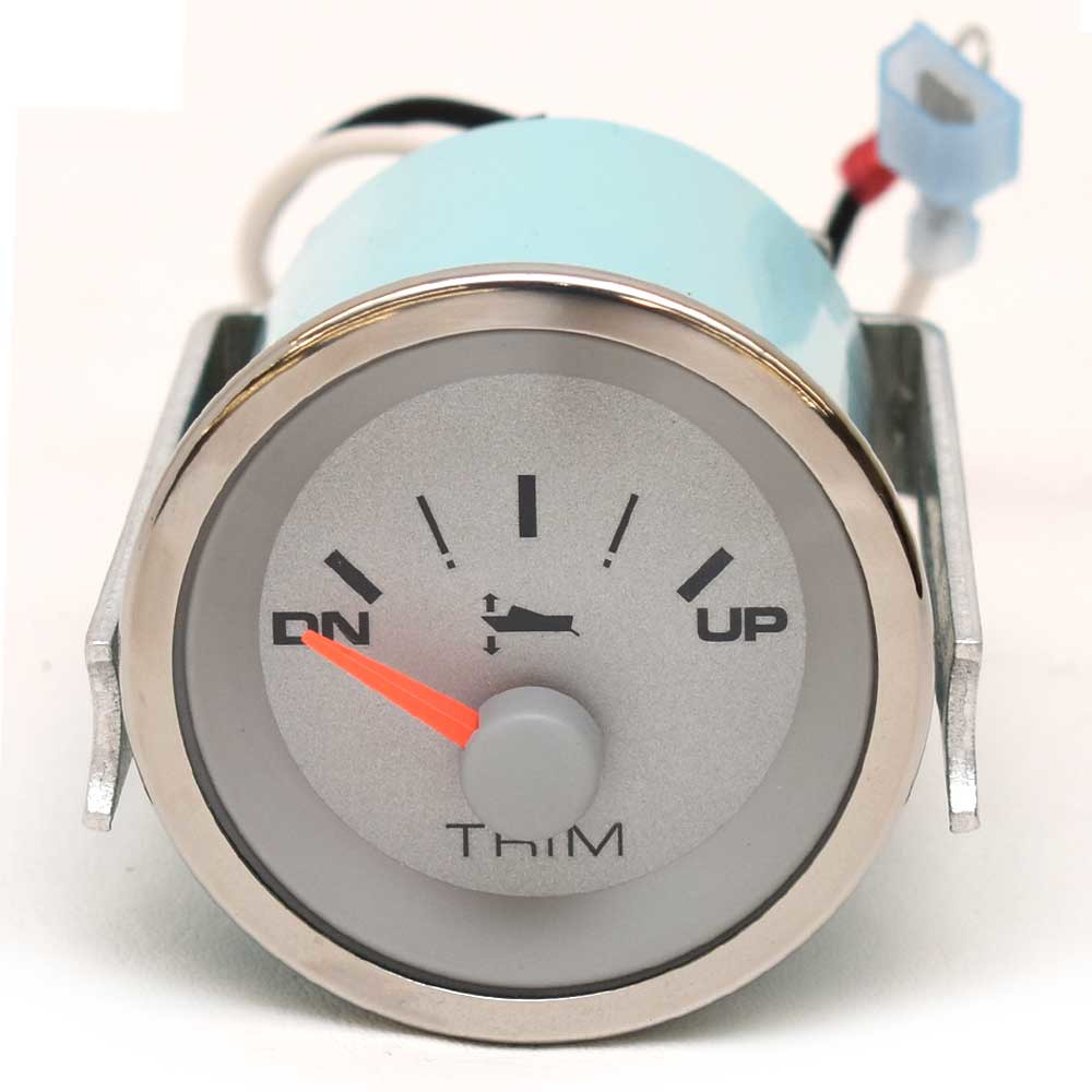Veethree Boat Trim Gauge 69284SSF Mercury Volvo Penta Yamaha 2 Inch