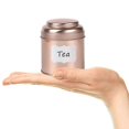 thumbnail image 3 of 6Pcs Tea Tins Canister with Airtight Double Lids(Rose Gold), 3 of 5