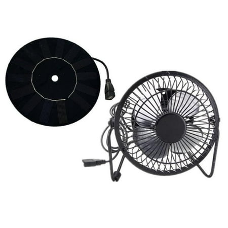

Solar Panel Fan 6\ \ 10W Waterproof Solar Panel Round Vented Box Exhaust USB Fan