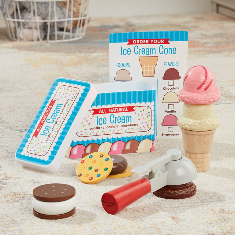 Fisher Price Ice Cream Scoops Of Fun - Matching Card Game 