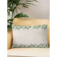 thumbnail image 2 of Outdoor Pillows Waterproof, Eucalyptus Leaves Bedding Throw Pillows with Insert for Couch Sofa Bed, Lily Flowers Country Plants Vintage Beige 12x20 Inch Pillowcases Decorative Patio Pillow Set of 1, 2 of 8