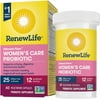 Renew Life #1 Women's Probiotics 25 Billion CFU Guaranteed, 12 Strains, Shelf Stable, Gluten Dairy & Soy Free, 60 Capsules, Feminine Health, Ultimate Flora Women's Care-60 Day Money Back Guarantee