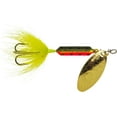 thumbnail image 1 of Wordens S214-FRT Rooster Tail In-Line Spinner, Fire Tiger 3/8oz, Single Hook, 1 of 1